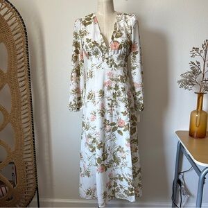 1. STATE Spring In Bloom Midi Dress